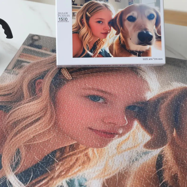 Anneler Günü Fotoğraf Baskılı Puzzle
