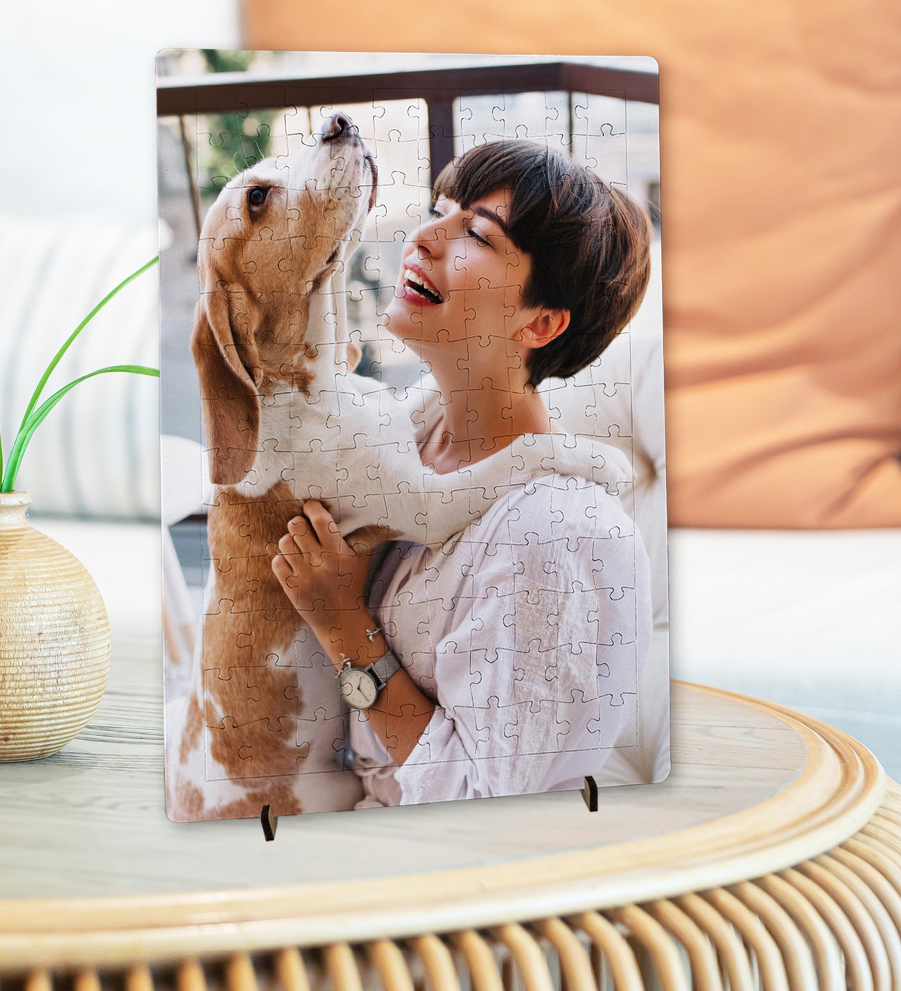 Anneler Günü Fotoğraf Baskılı Puzzle