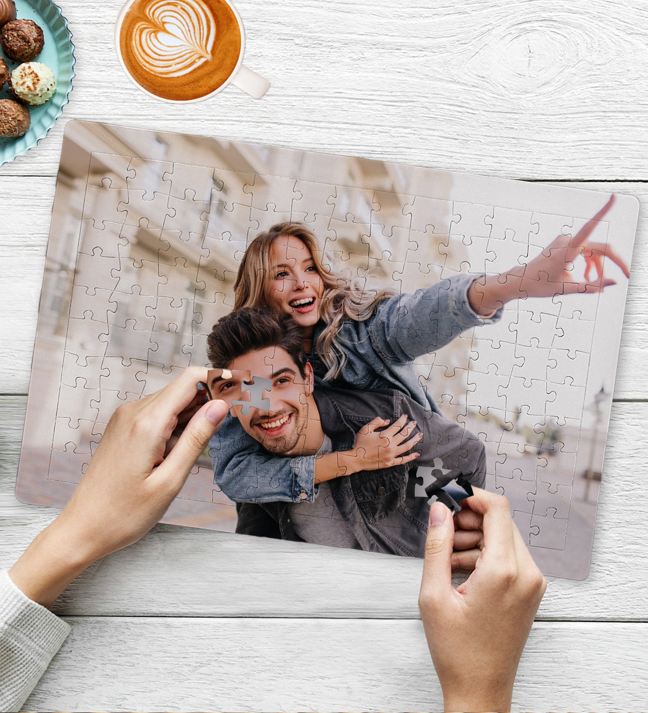 Anneler Günü Fotoğraf Baskılı Puzzle