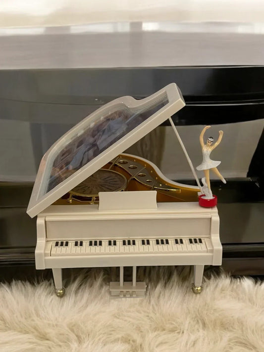 Annelere Özel Balerinli Fotoğraflı Müzik Kutusu