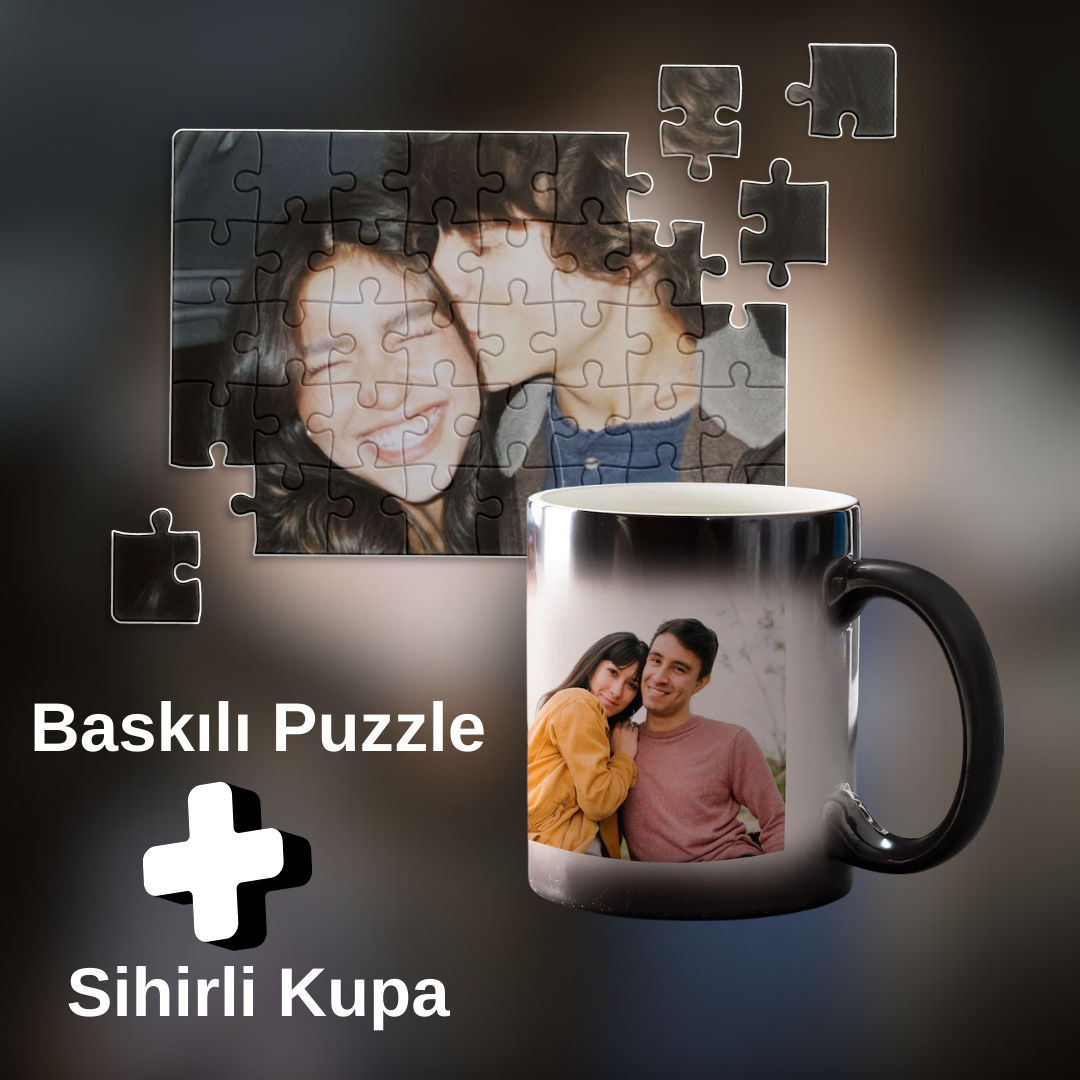 Anneler Günü Fotoğraf Baskılı Puzzle