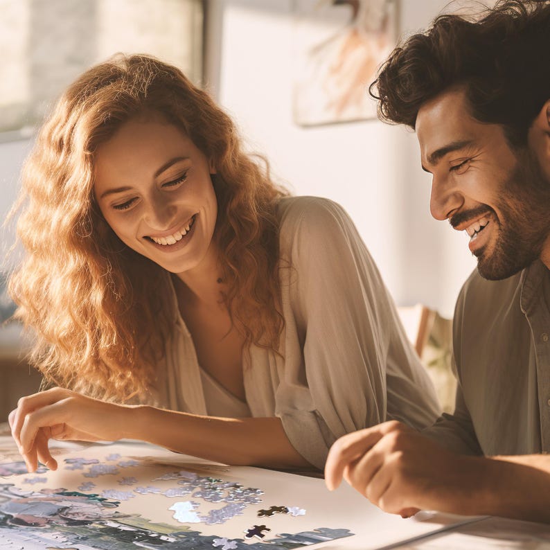 Anneler Günü Fotoğraf Baskılı Puzzle