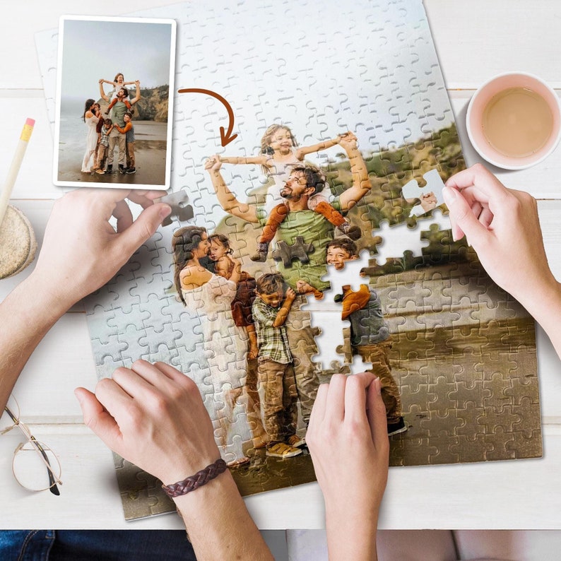 Anneler Günü Fotoğraf Baskılı Puzzle